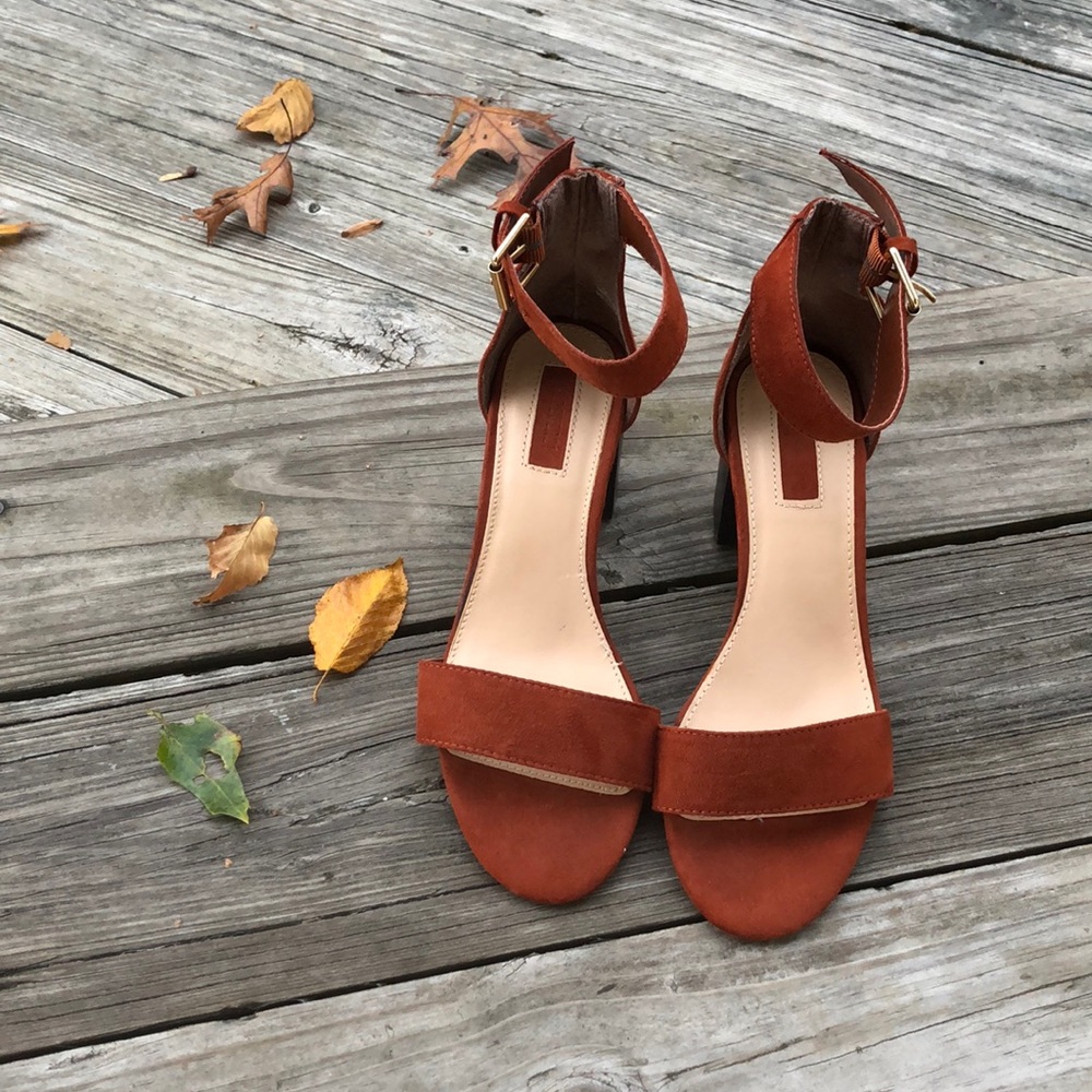 Ankle Strap Sandal (with low heel)